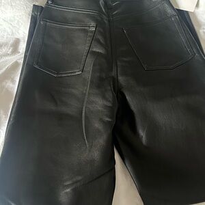 Elegant Black Straight Leg Women's Pants